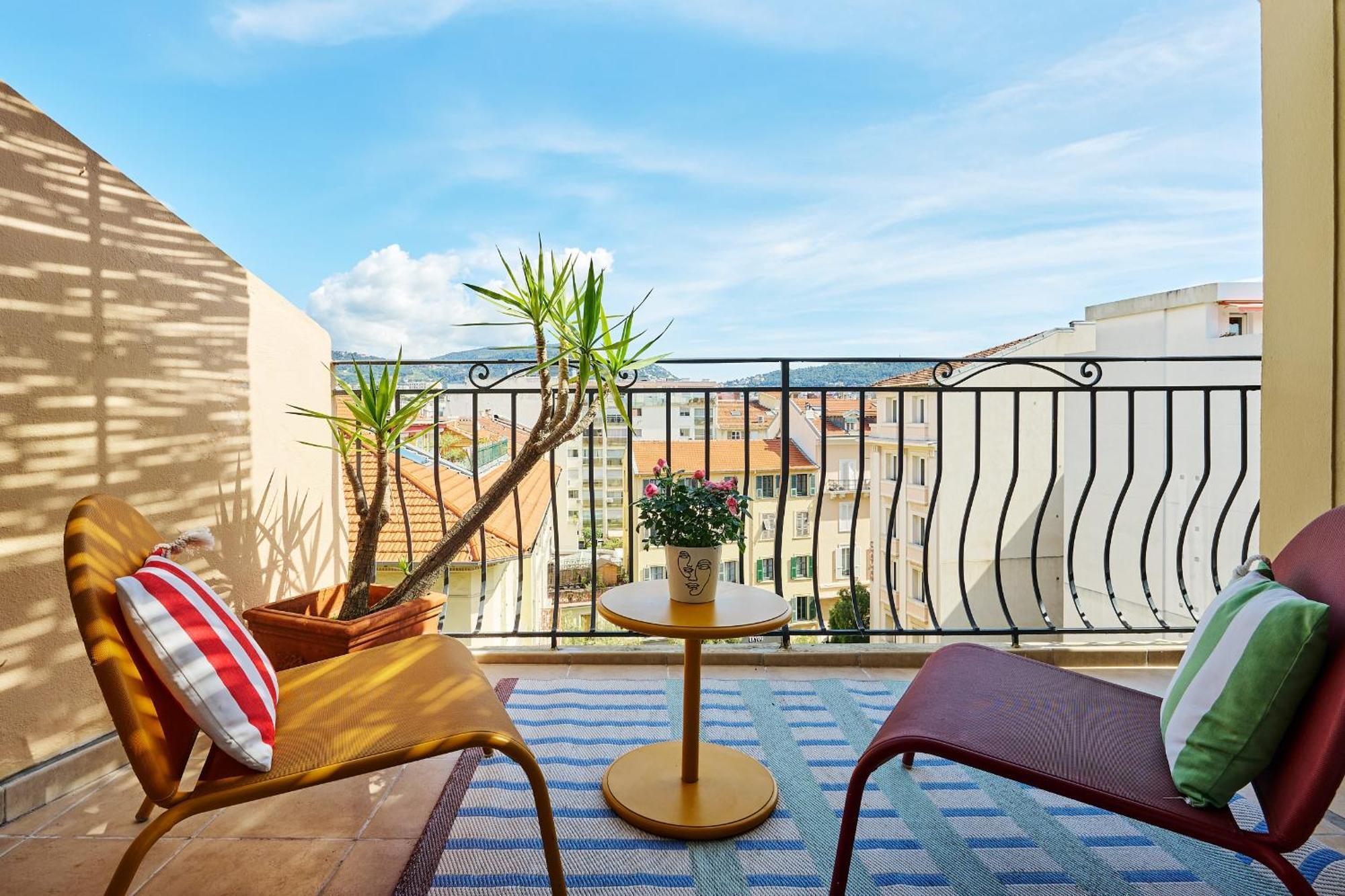 Hotel Le Grimaldi By Happyculture Nice Exteriér fotografie